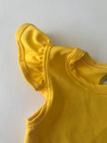 Bright Yellow Ruffles Onesie