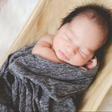Charcoal Baby Swaddle